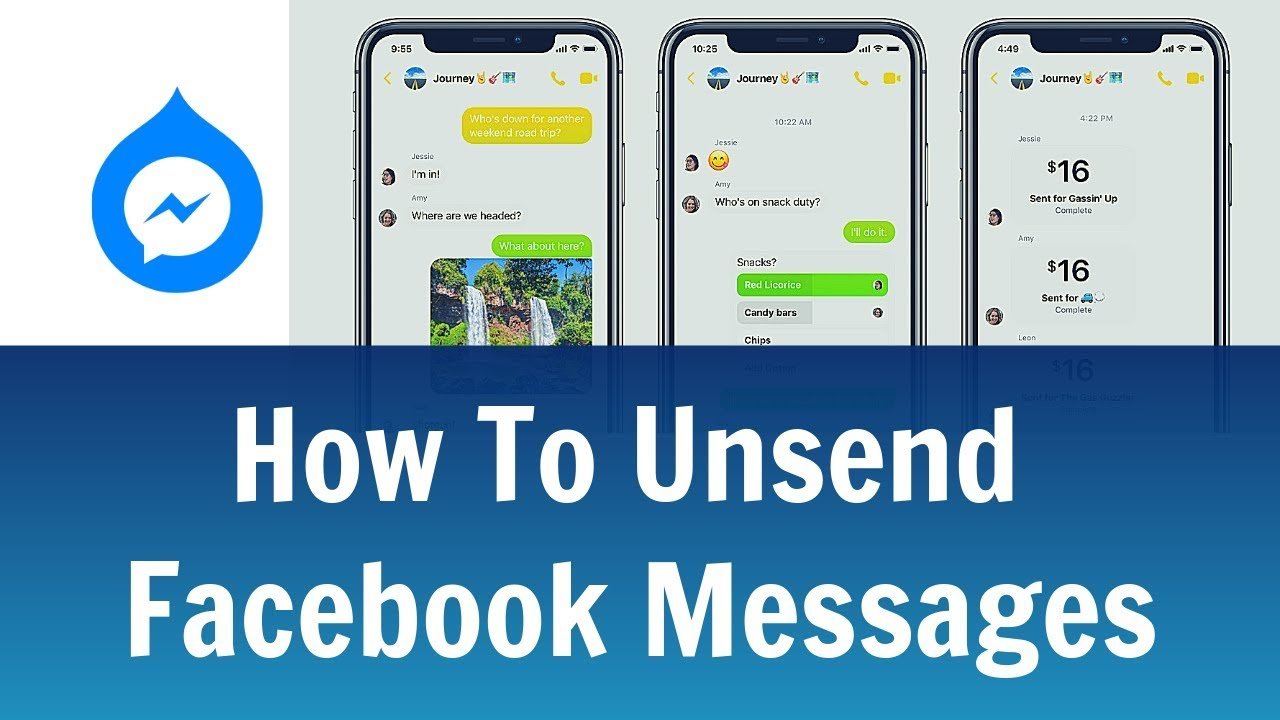 How To Unsend Messages On Facebook Messenger For Android, iPhone &  Pc ...